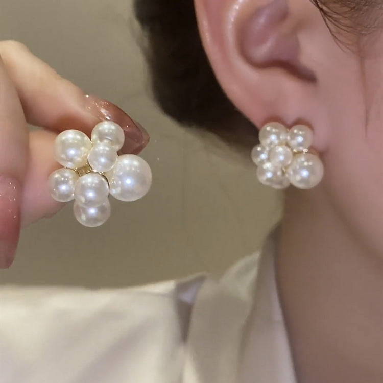 Flowering Pearl Earrings