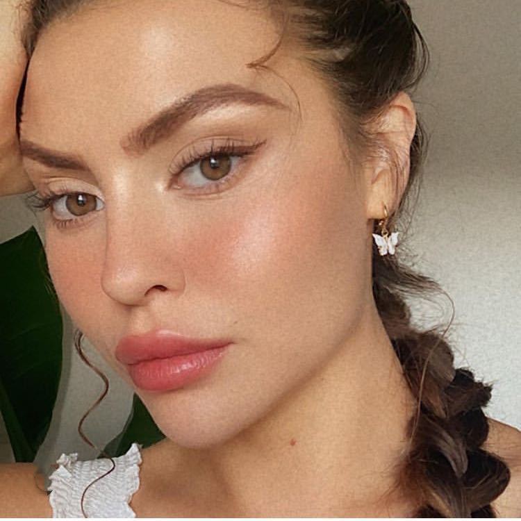 Pearl Butterfly Huggie Earrings