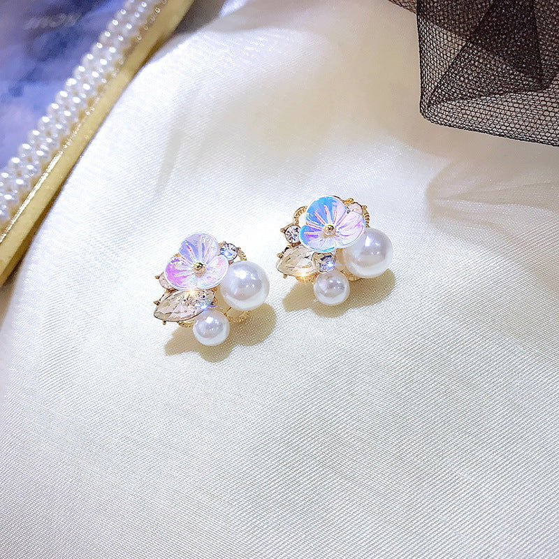 ‘Blooming Dream’ Pearl Earrings