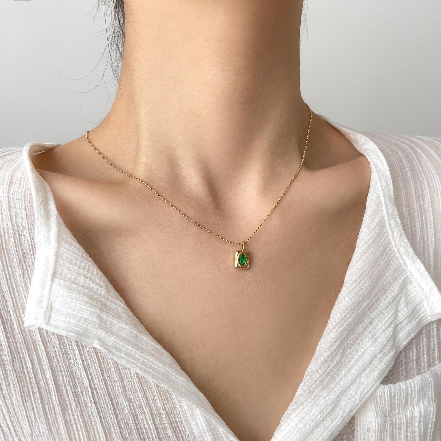 Vintage Gemstone Necklace