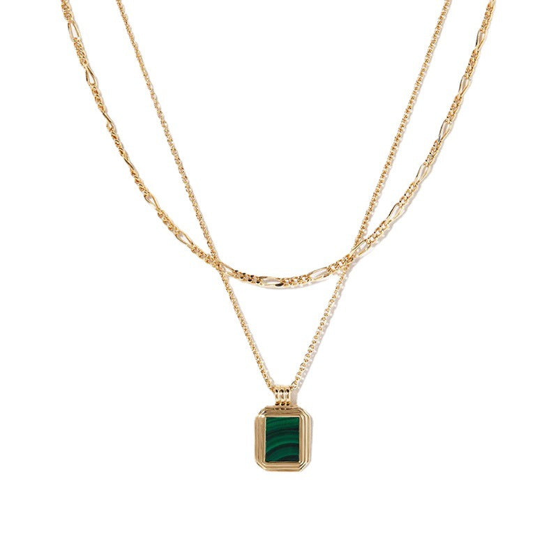 Layered necklace set