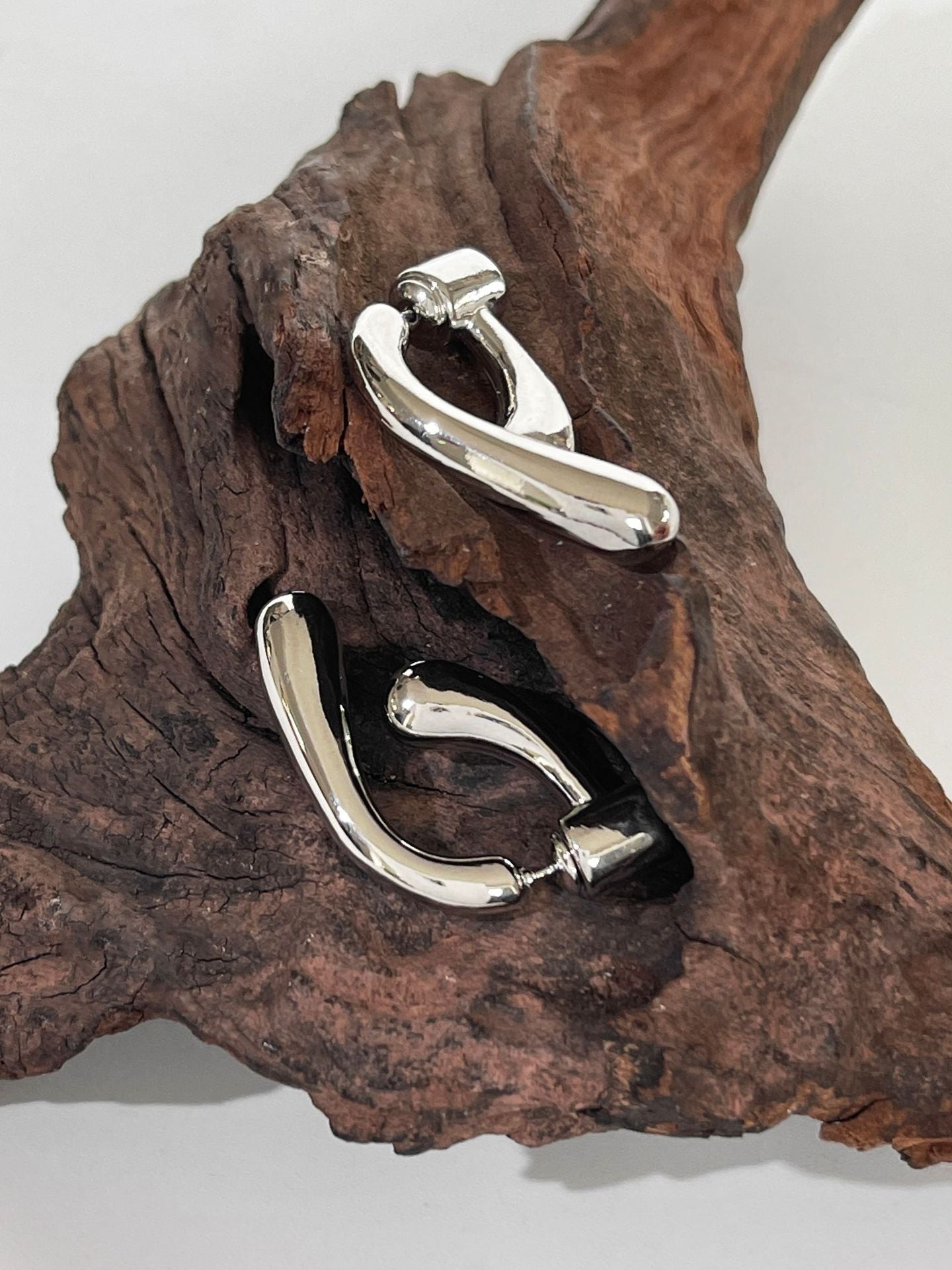 Shaped Drop Earrings