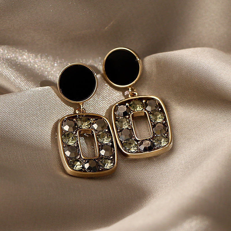 Crystal Valentina Statement Earrings
