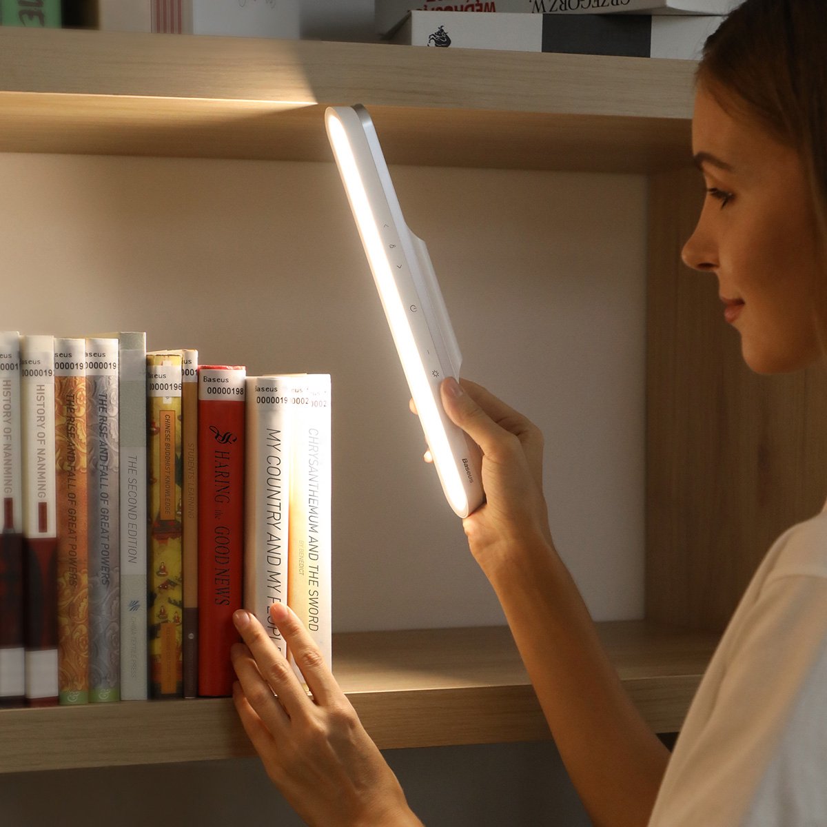 Wireless LED Desk Lamp | Adjustable Brightness for Office