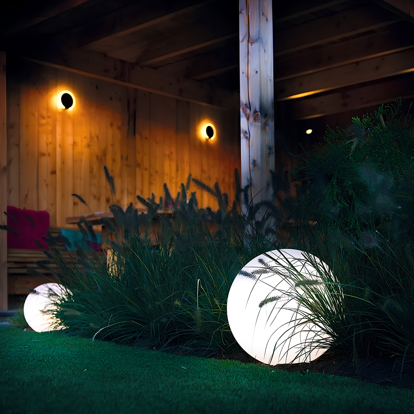 GlowSphere | Weatherproof Remote-Control LED Light for Outdoors