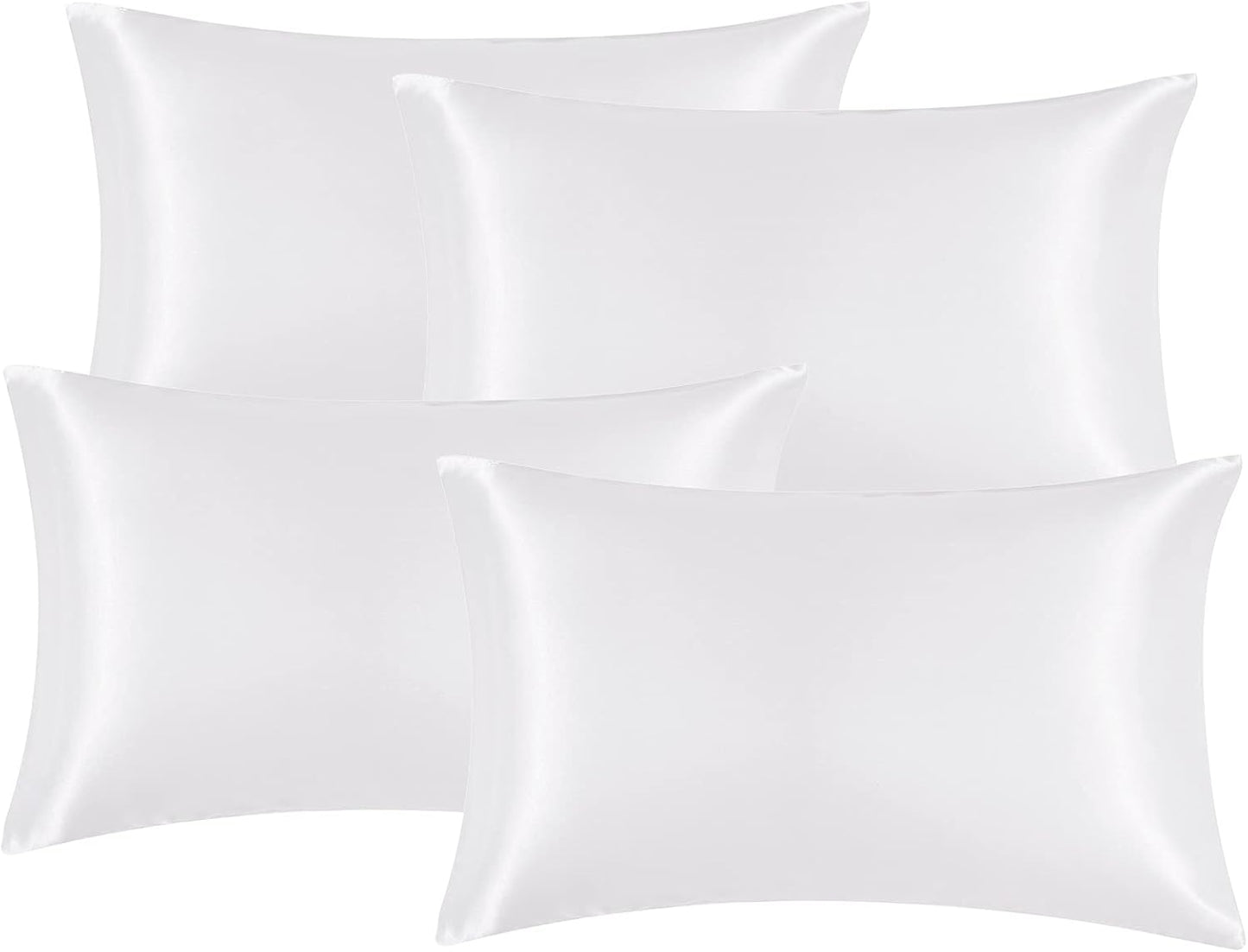 Satin Pillowcases Silky Soft Skin-Friendly Set