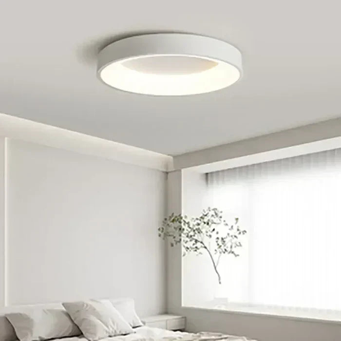 Round Ceiling Light | Scandinavian LED Flush Mount Fixture