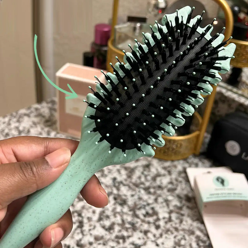 CurlDefine | Anti-Frizz Detangling Brush for Curly Hair