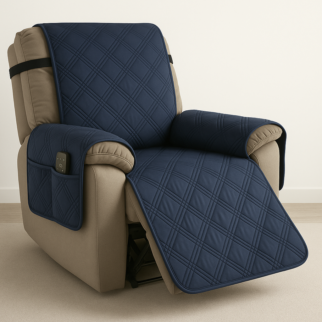Recliner Cover Quilted Waterproof Armchair Protector
