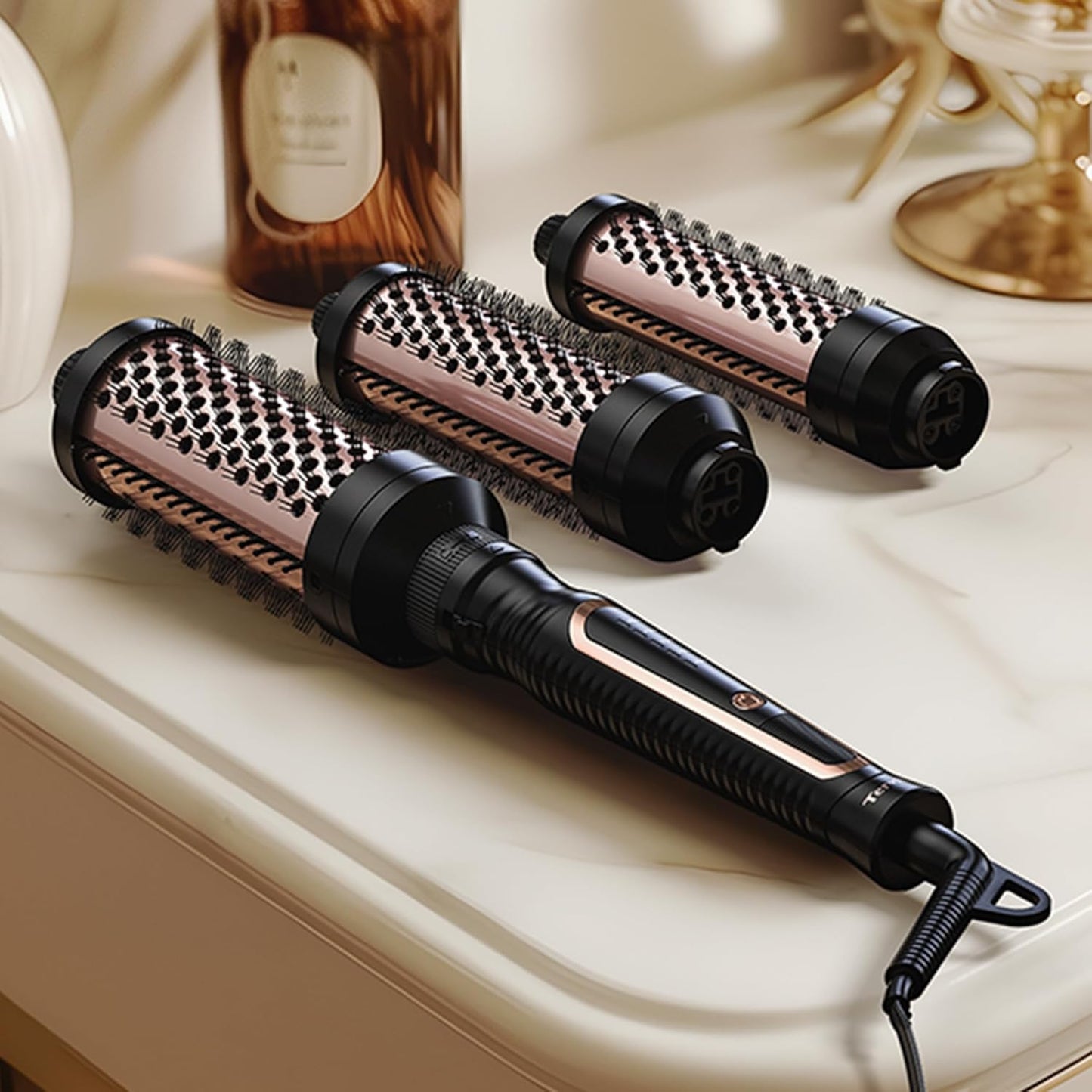 Curling Wand | 3-in-1 Ionic Styling Tool for Home