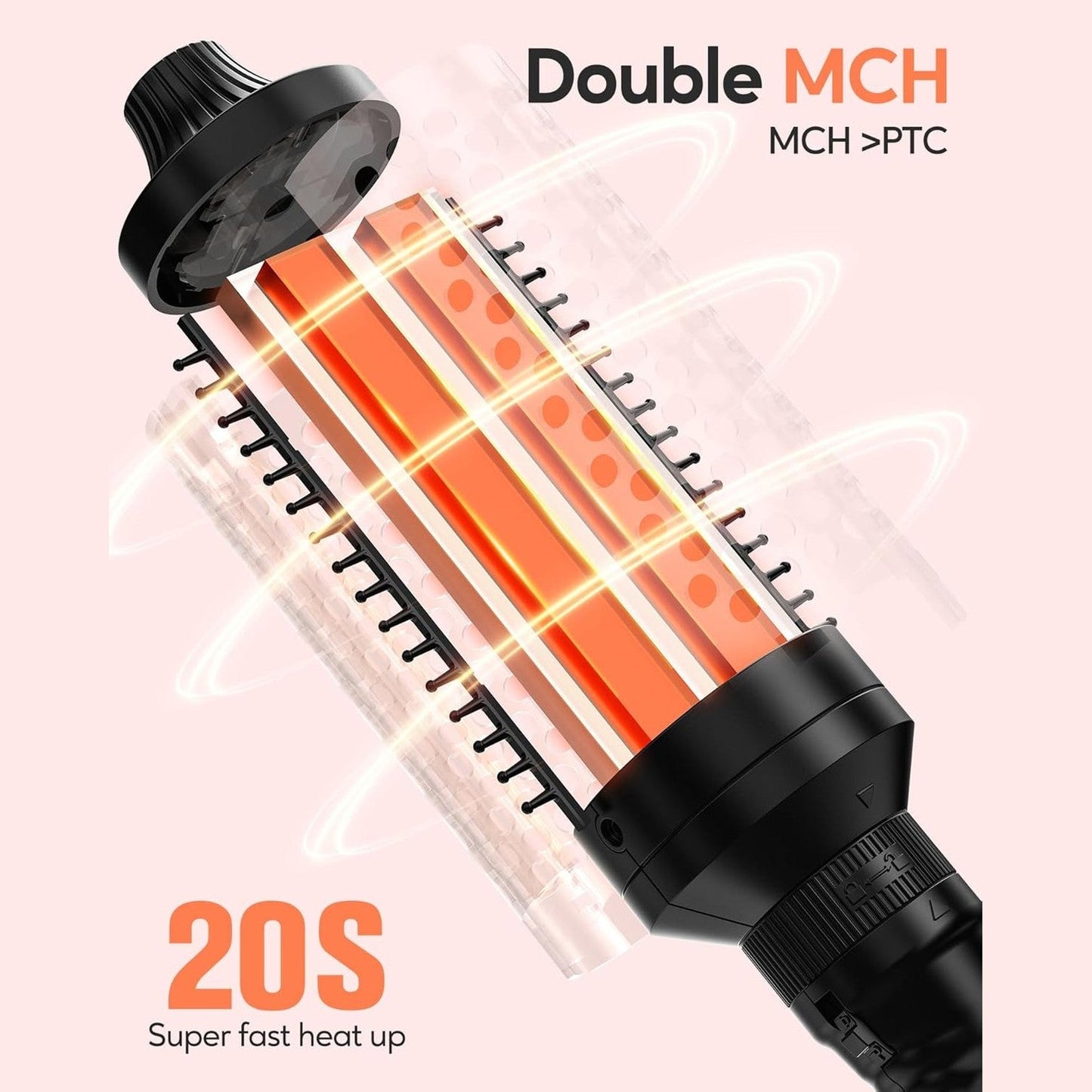 Curling Wand | 3-in-1 Ionic Styling Tool for Home