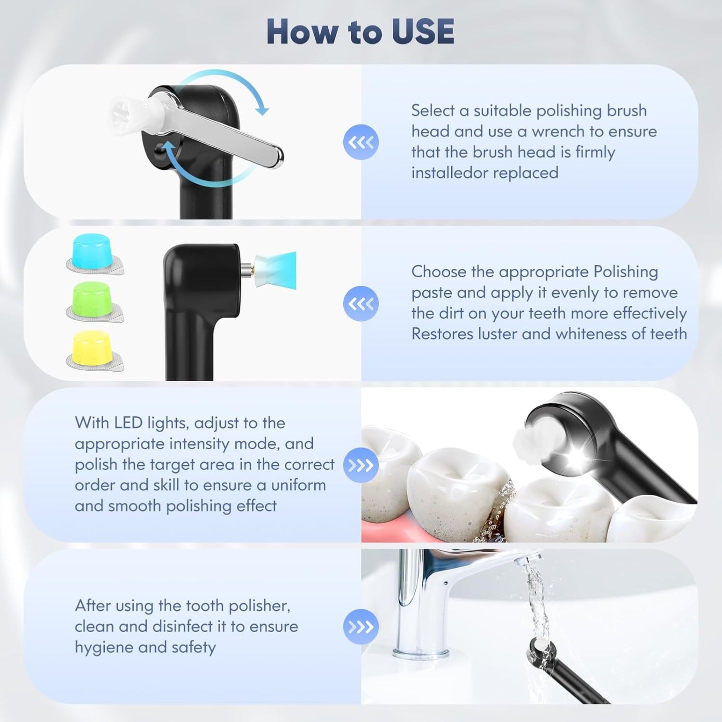 Teeth Polisher | Wireless Tartar Remover Tool for Home