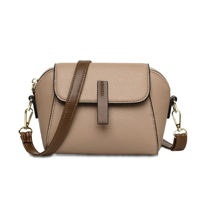 Lightweight luxurious soft leather - trendy and versatile crossbody bag