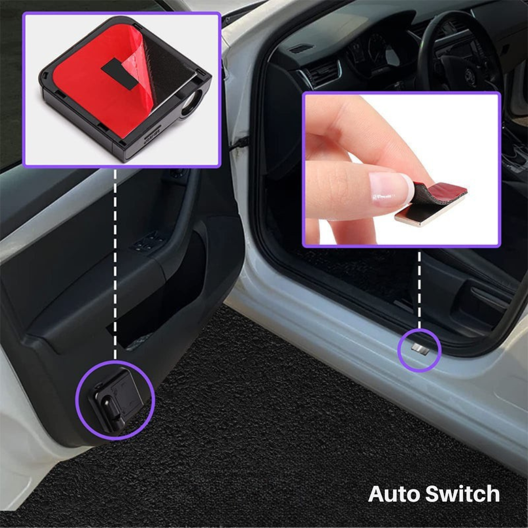 Car Door LED Logo Projector Lights