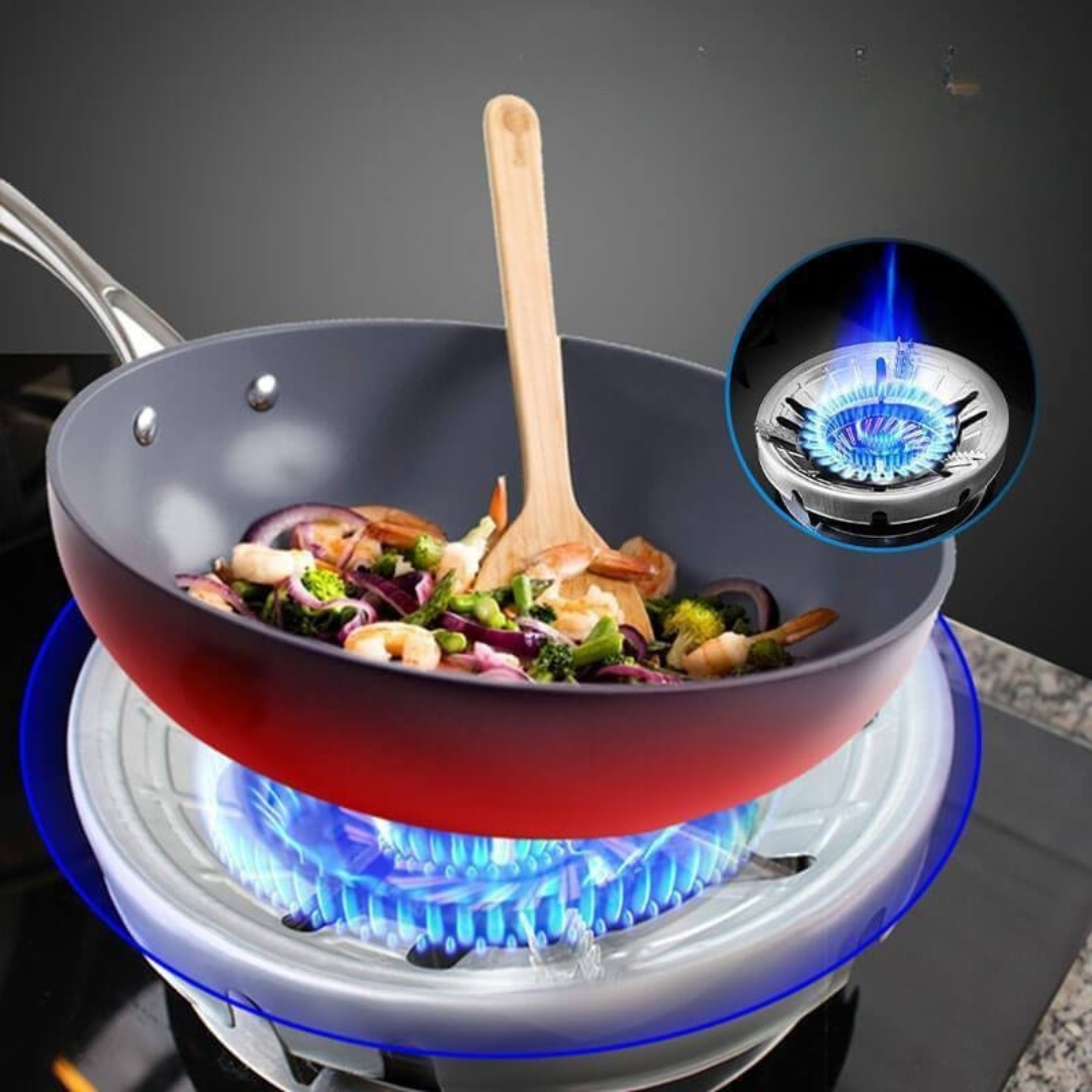 Gas Stove Ring for Faster Energy-Saving Cooking