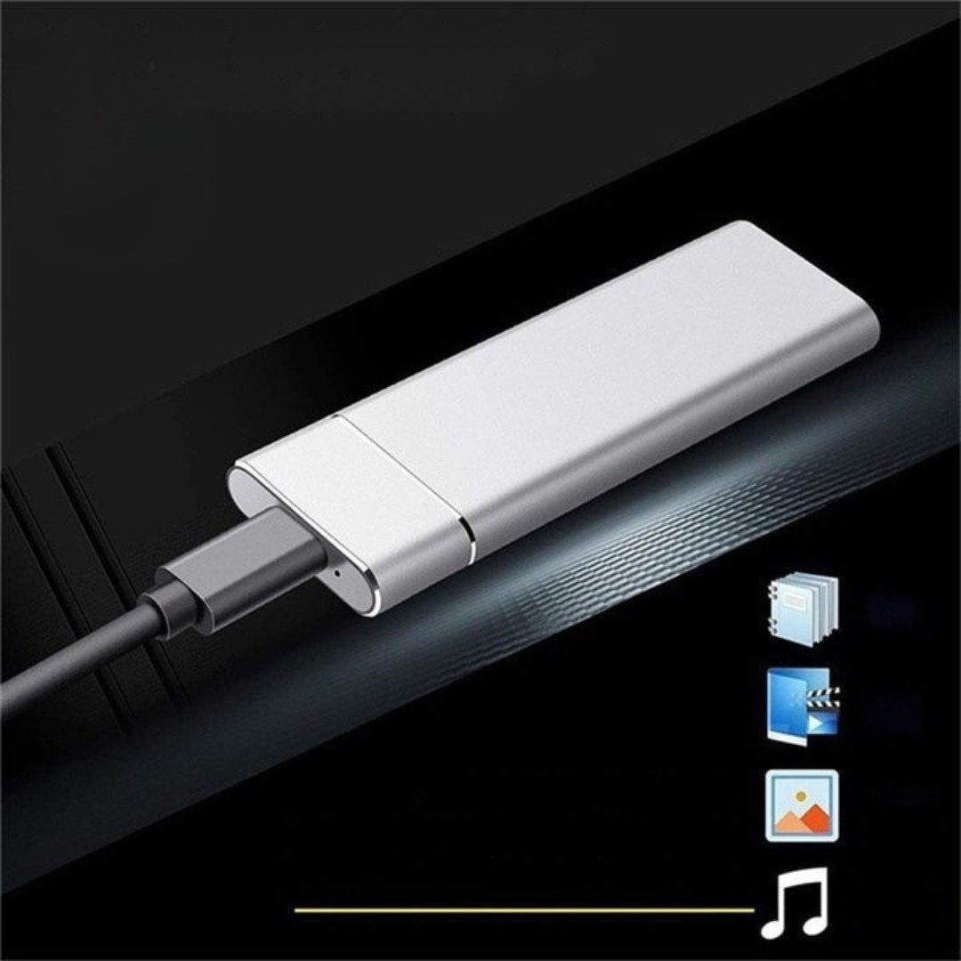 External SSD Portable High Speed Aluminium Drive
