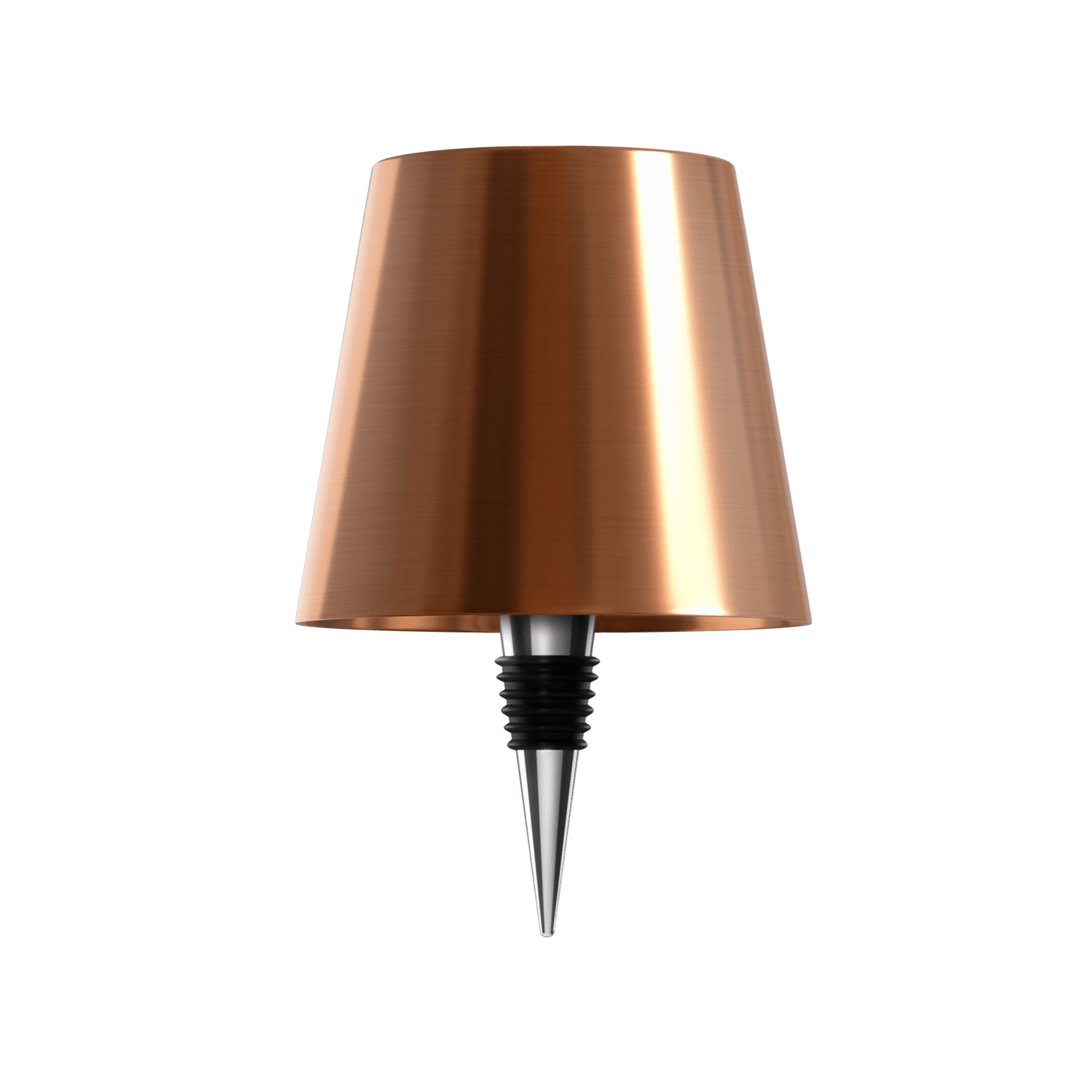 Table Lamp with Recycled Bottle Glass Base