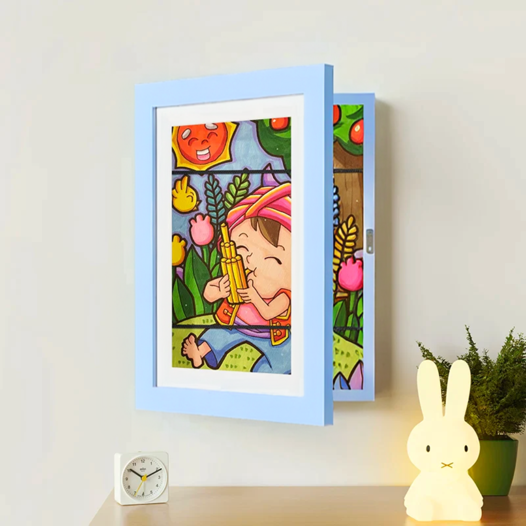 Wall Art Frame for Kids’ Artwork Display