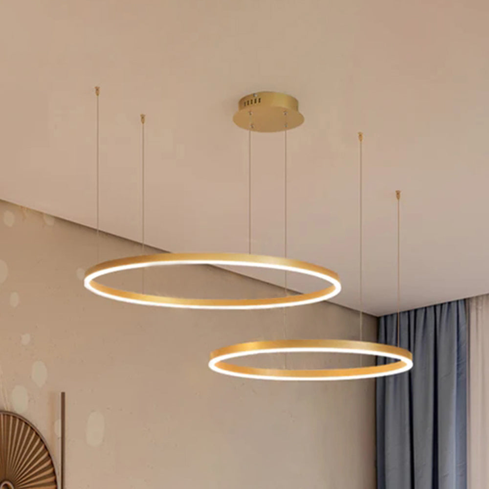 Ceiling Light | Modern Dimmable Ring Hanging Fixture