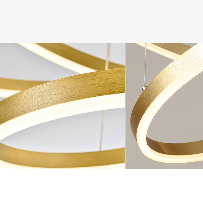 Ceiling Light | Modern Dimmable Ring Hanging Fixture