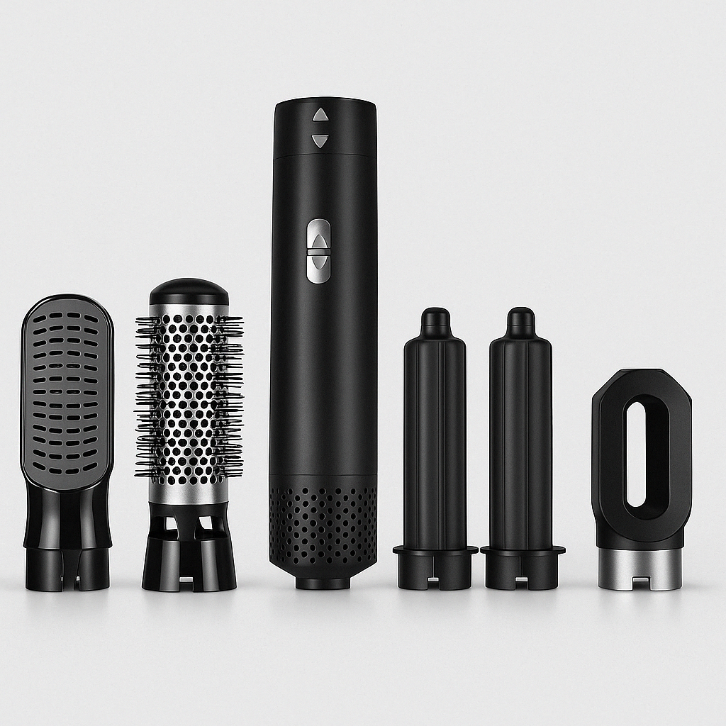 Hair Styler Set with Curling and Drying Tools