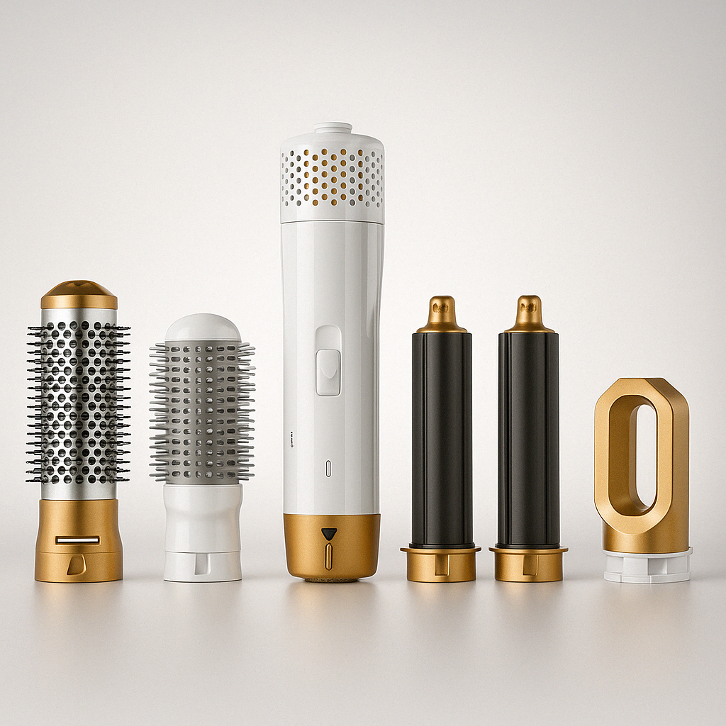 Hair Styler Set with Curling and Drying Tools