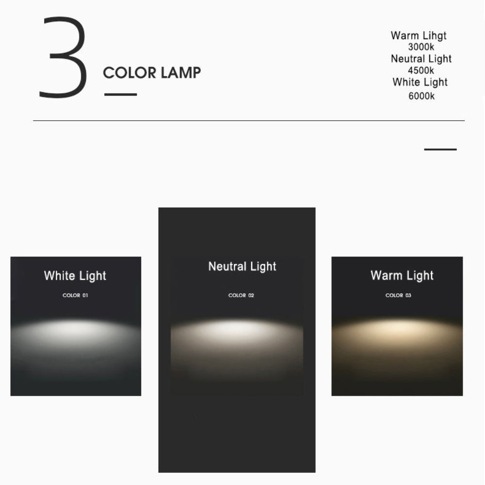 LED Ceiling Light Flush Mount Circular Modern Minimalist