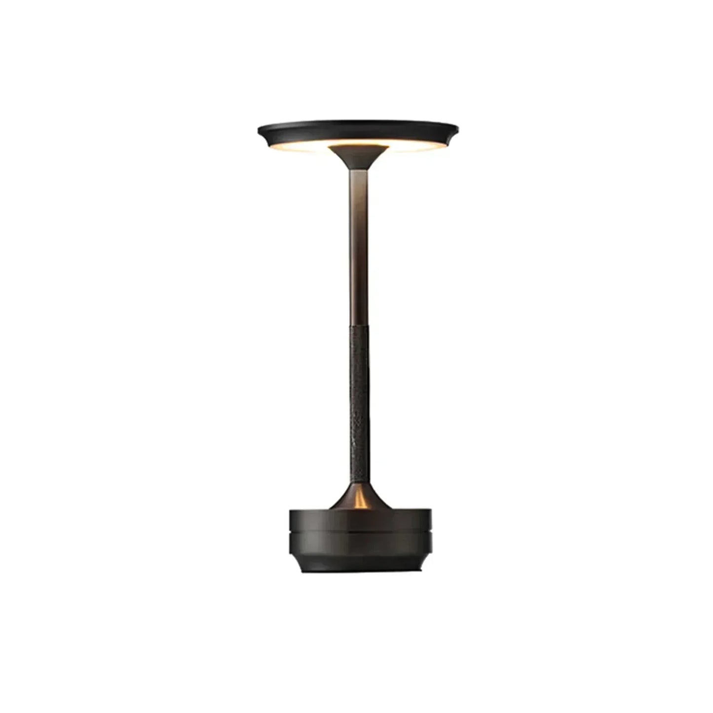 LED Table Lamp Modern Gold Metal Rechargeable