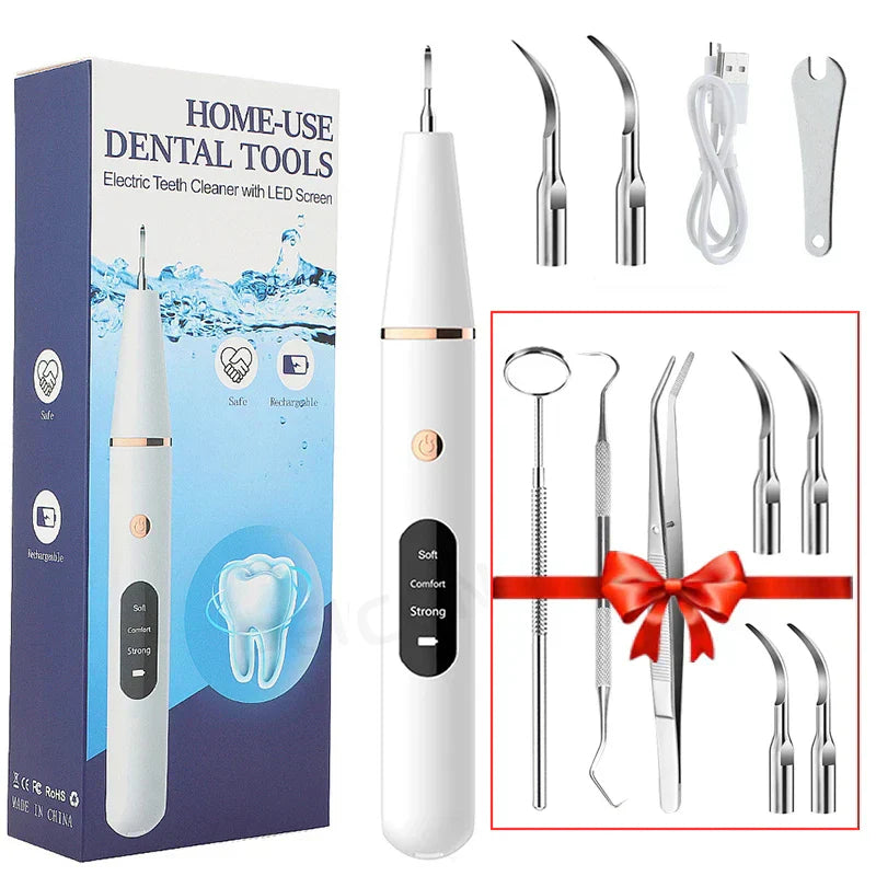 Ultrasonic Scaler | Stain-Removing Dental Tool for Home