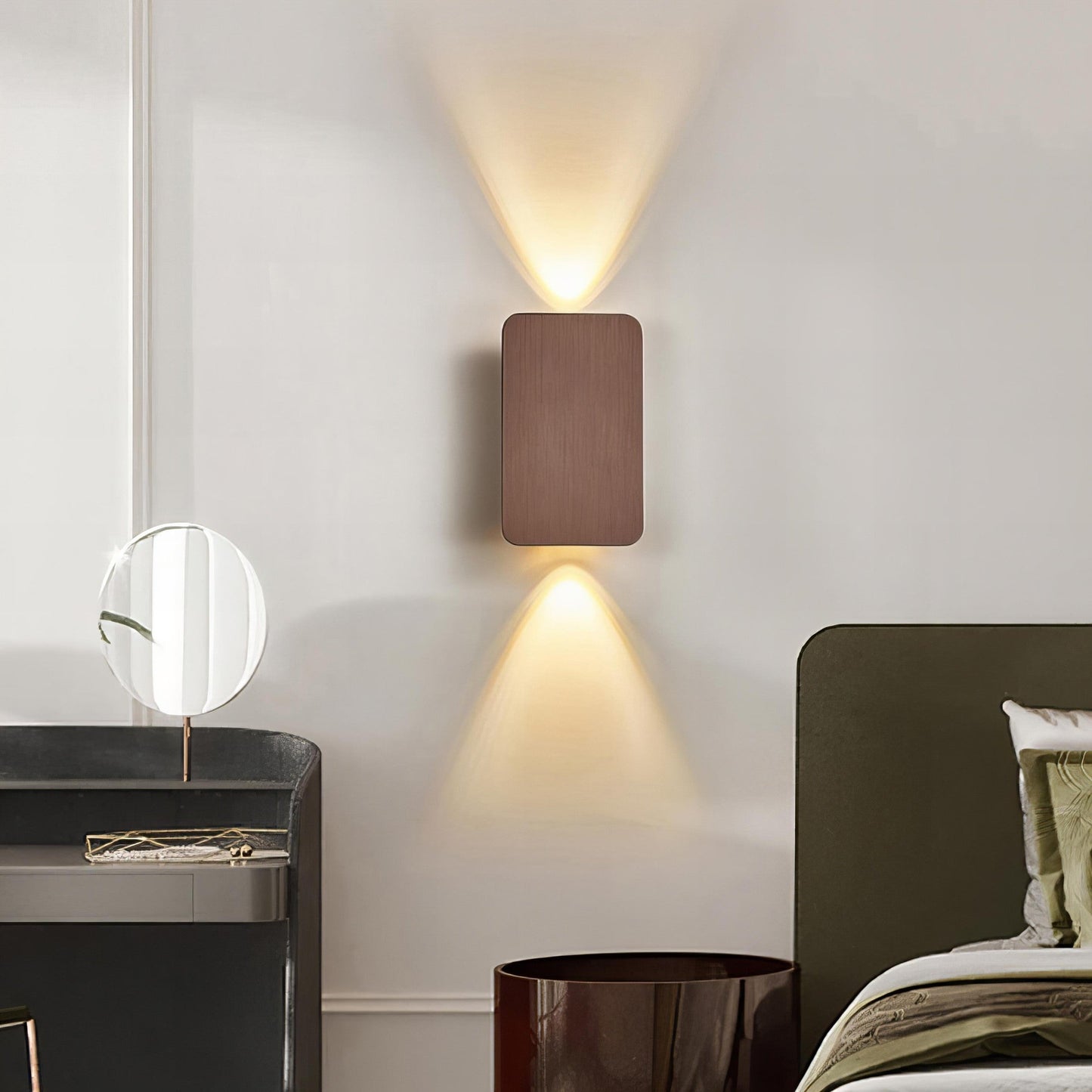 Wall Lights | Modern Rectangular Indoor LED Metal Lamp