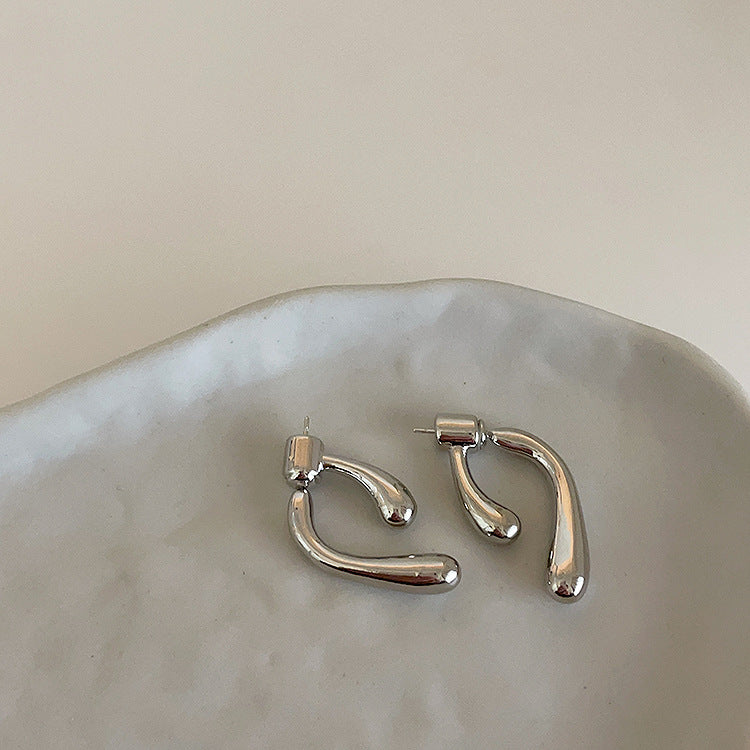 Shaped Drop Earrings