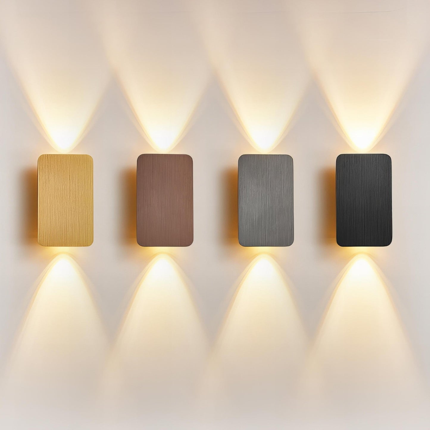 Wall Lights | Modern Rectangular Indoor LED Metal Lamp