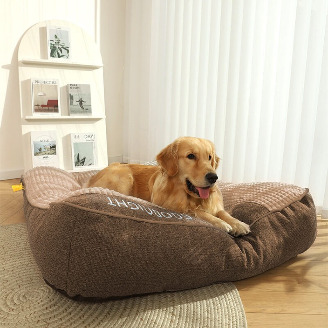 Orthopedic Dog Bed with Plush Support Cushion