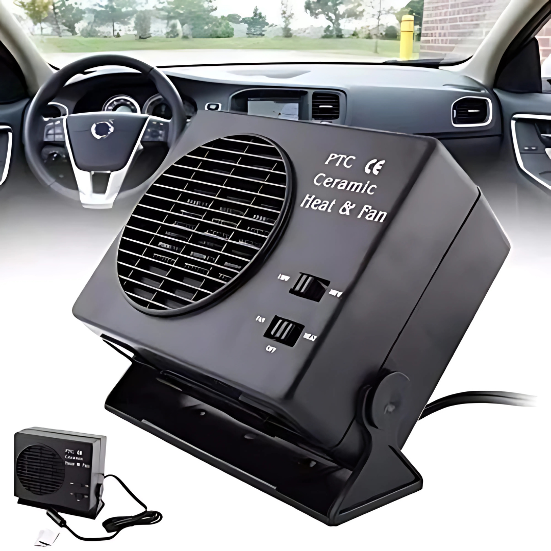 Car Heater Fan with 12V Ceramic Heating Element