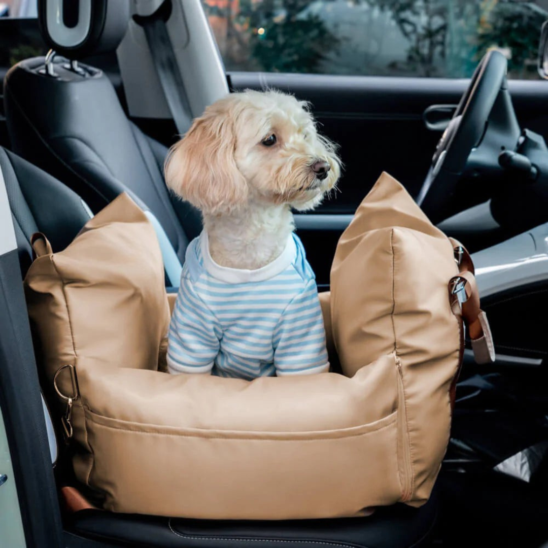 Dog Car Seat Waterproof Travel Bed for Pets