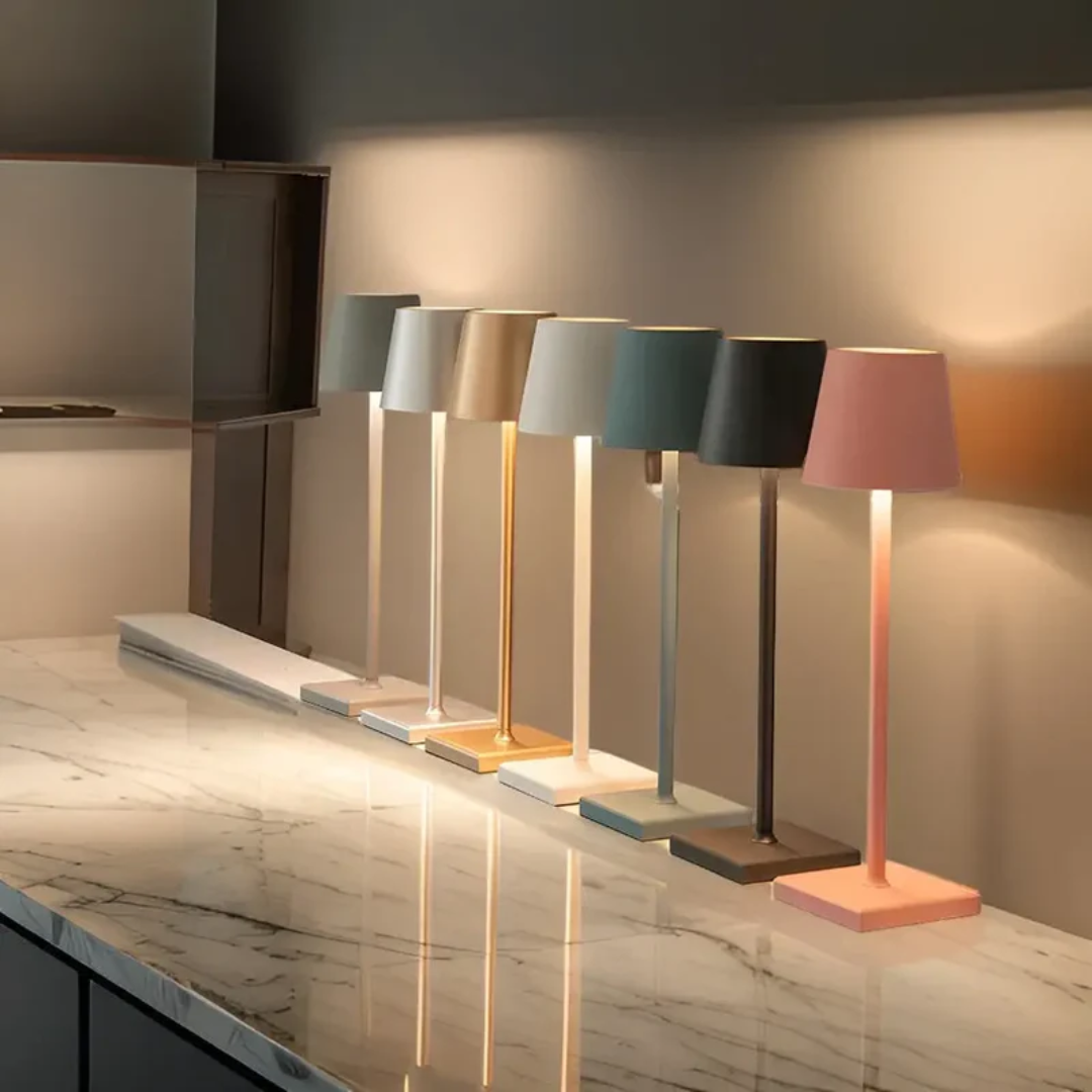 LED Table Lamp Rechargeable Touch Dimmable Light