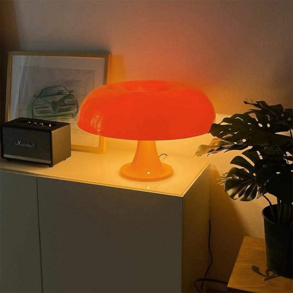 LED Mushroom Table Lamp Nordic Bedroom Light