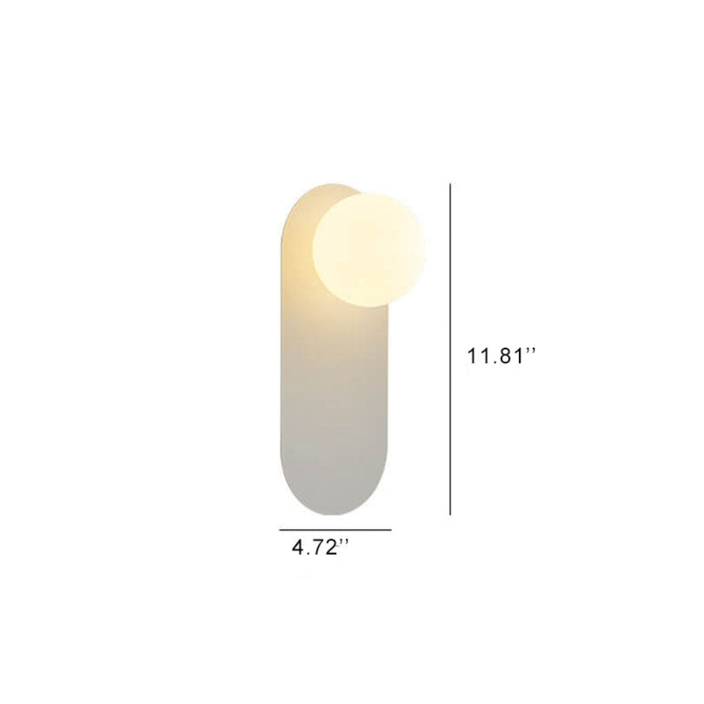 Wall Light Nordic Glass Minimalist Lamp