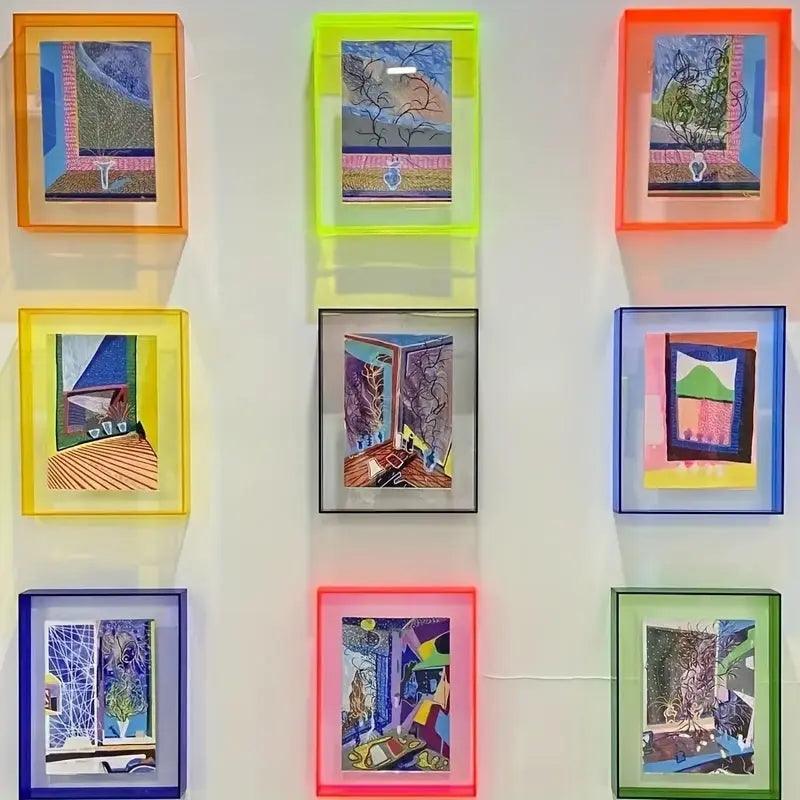 Wall Art Acrylic Modern Photo Frame