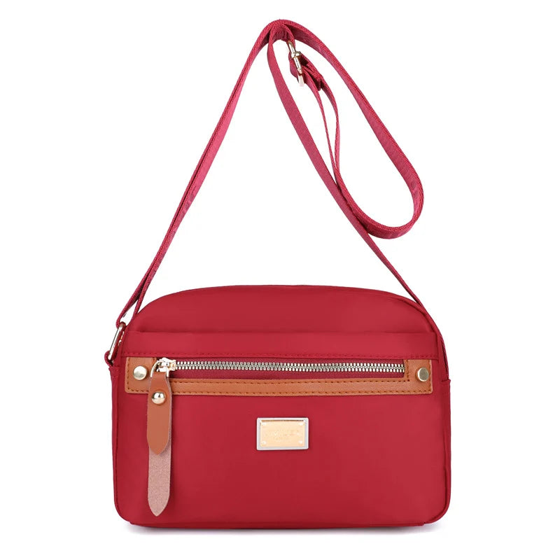 Nylon crossbody bag