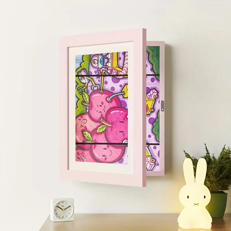Wall Art Frame for Kids’ Artwork Display