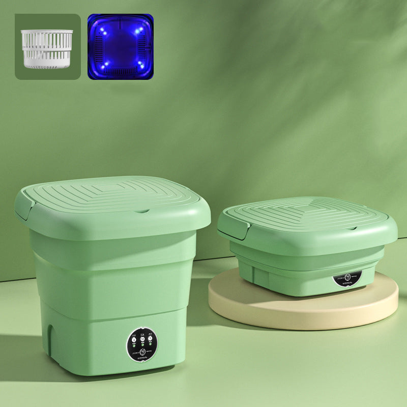 Washing Machine Portable Foldable Mini Laundry Bin