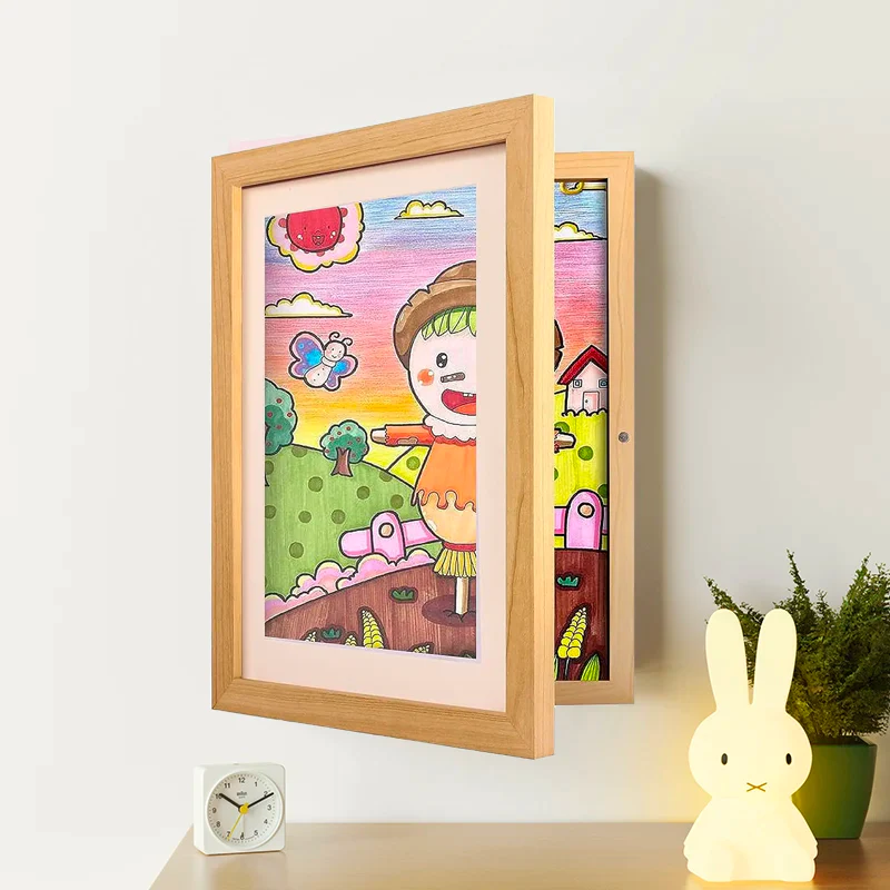 Wall Art Frame for Kids’ Artwork Display
