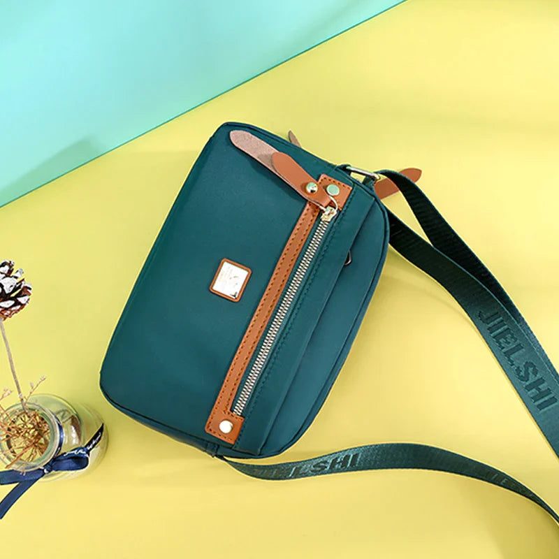 Nylon crossbody bag