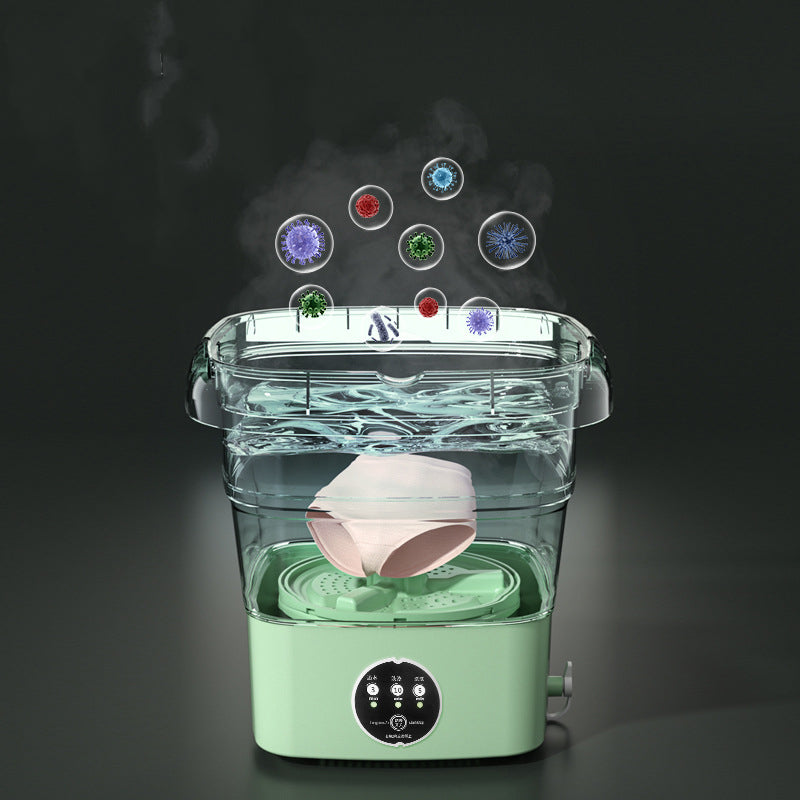 Washing Machine Portable Foldable Mini Laundry Bin