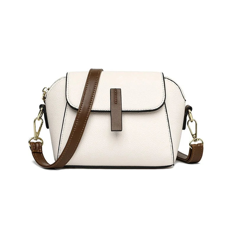 Lightweight luxurious soft leather - trendy and versatile crossbody bag