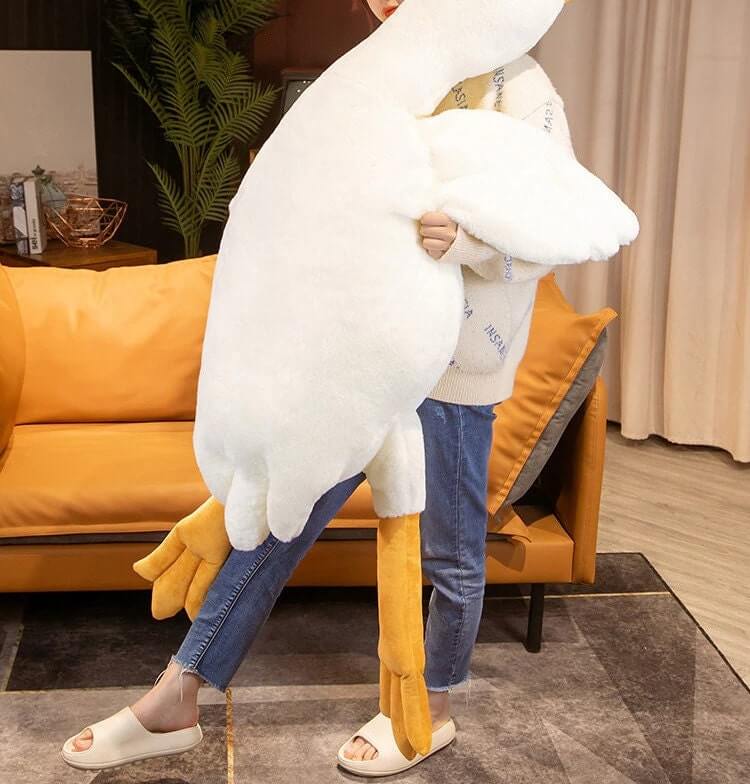 Plush Toy Goose Soft Cotton Cuddle Pillow