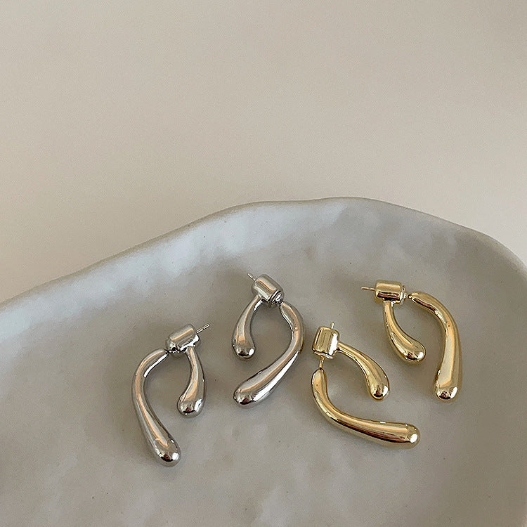 Shaped Drop Earrings