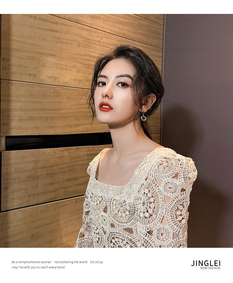 Black Zirconia Earrings