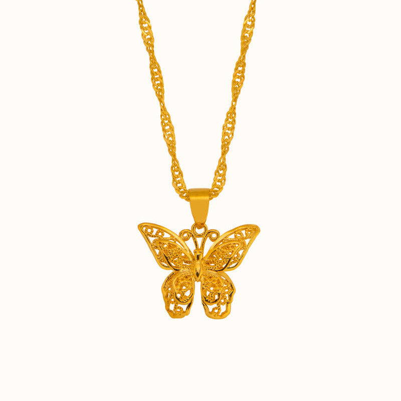 Enchanted Butterfly Necklace